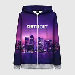 Женская толстовка на молнии Detroit Become Human S