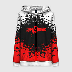 Женская толстовка на молнии Left 4 Dead