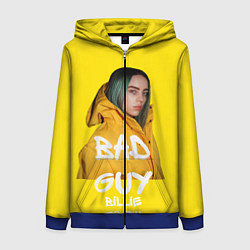 Женская толстовка на молнии Billie Eilish Билли Айлиш