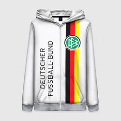 Женская толстовка на молнии СБОРНАЯ ГЕРМАНИЯ