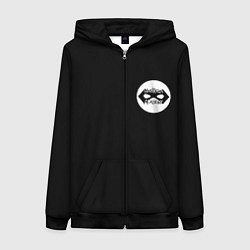 Толстовка на молнии женская Umbrella academy, цвет: 3D-черный