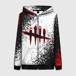 Толстовка на молнии женская Dead by Daylight, цвет: 3D-черный