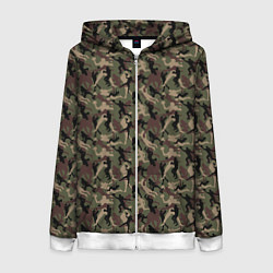 Женская толстовка на молнии Американский Футбол