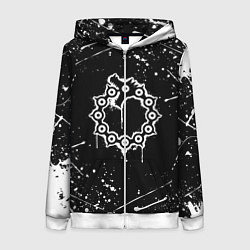 Женская толстовка на молнии 7 СМЕРТНЫХ ГРЕХОВ МЕЛИОДАС