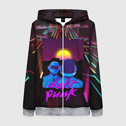Женская толстовка на молнии Daft Punk Electrix