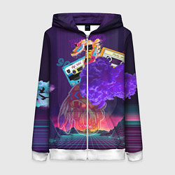 Женская толстовка на молнии Ретро 90-е