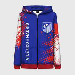 Женская толстовка на молнии ATLETICO DE MADRID АТЛЕТИКО