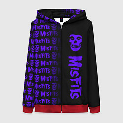 Женская толстовка на молнии MISFITS 9