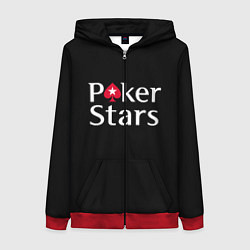 Женская толстовка на молнии Poker Stars