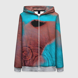 Женская толстовка на молнии Meddle - Pink Floyd