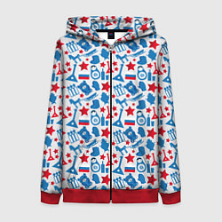 Женская толстовка на молнии Русский Символизм