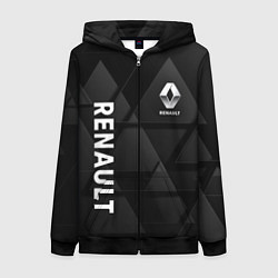 Женская толстовка на молнии РЕНО RENAULT ТРЕУГОЛЬНИКИ