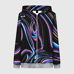 Женская толстовка на молнии Vanguard pattern Neon