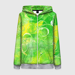 Женская толстовка на молнии Мохито освежающий