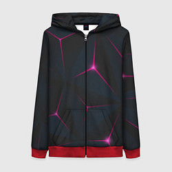 Женская толстовка на молнии Розовое созвездие