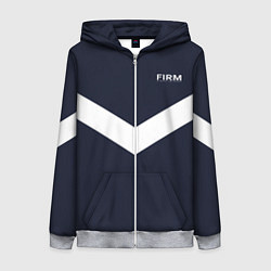 Толстовка на молнии женская Always in sports - FIRM, цвет: 3D-меланж