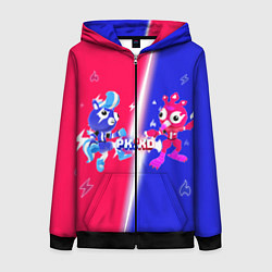 Женская толстовка на молнии Нулевая Гравитация PK XD