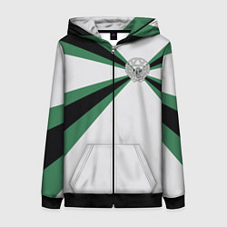 Женская толстовка на молнии Железнодорожные войска