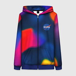 Женская толстовка на молнии Nasa gradient sportcolor