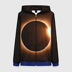 Женская толстовка на молнии Полнолуние