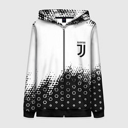 Женская толстовка на молнии Juventus sport steel