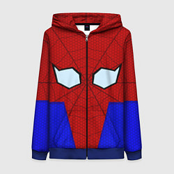 Женская толстовка на молнии Spider-Man - eyes