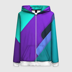Женская толстовка на молнии Multicoloured