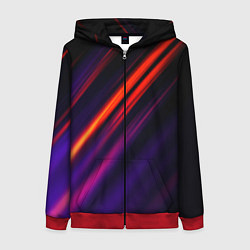 Женская толстовка на молнии Multicolored