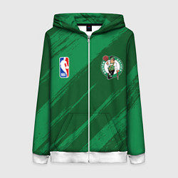 Женская толстовка на молнии Boston Celtics NBA basketball