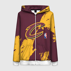 Женская толстовка на молнии Cleveland Cavaliers NBA team
