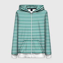 Женская толстовка на молнии Тельняшка пограничника