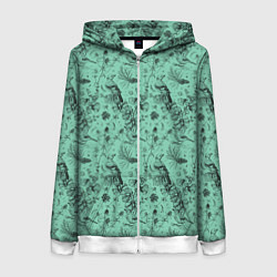 Женская толстовка на молнии В Бузулукском бору