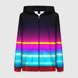 Женская толстовка на молнии Beach shorts