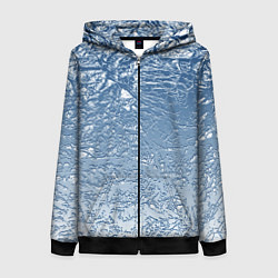 Женская толстовка на молнии Налипший снег