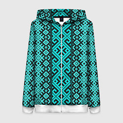 Женская толстовка на молнии Орнамент славянский