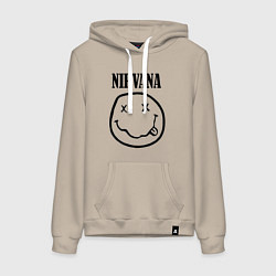 Женская толстовка-худи Nirvana