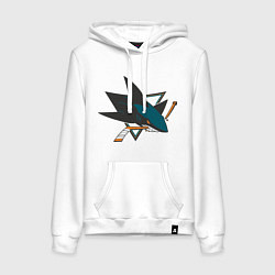 Женская толстовка-худи San Jose Sharks