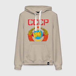 Женская толстовка-худи Сделано в СССР