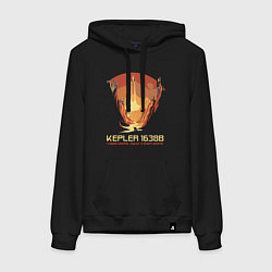 Женская толстовка-худи Ваш дом вдали от дома