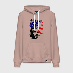 Женская толстовка-худи Mike Tyson: USA Boxing