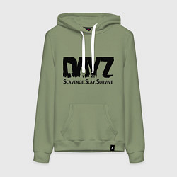 Женская толстовка-худи DayZ: Slay Survive