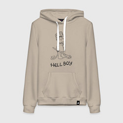 Женская толстовка-худи Bart: Hell Boy
