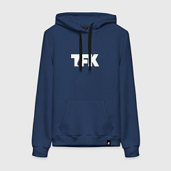 Женская толстовка-худи TFK: White Logo