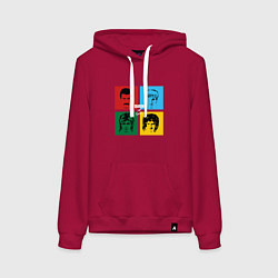 Женская толстовка-худи Queen Hot Space