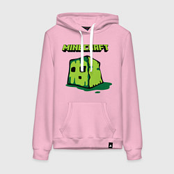 Женская толстовка-худи Minecraft Creeper