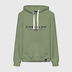 Женская толстовка-худи Chrysler logo