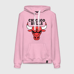 Женская толстовка-худи Chicago Bulls