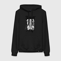 Женская толстовка-худи Slipknot Faces