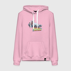 Женская толстовка-худи Back to the future