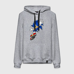 Женская толстовка-худи Sonic